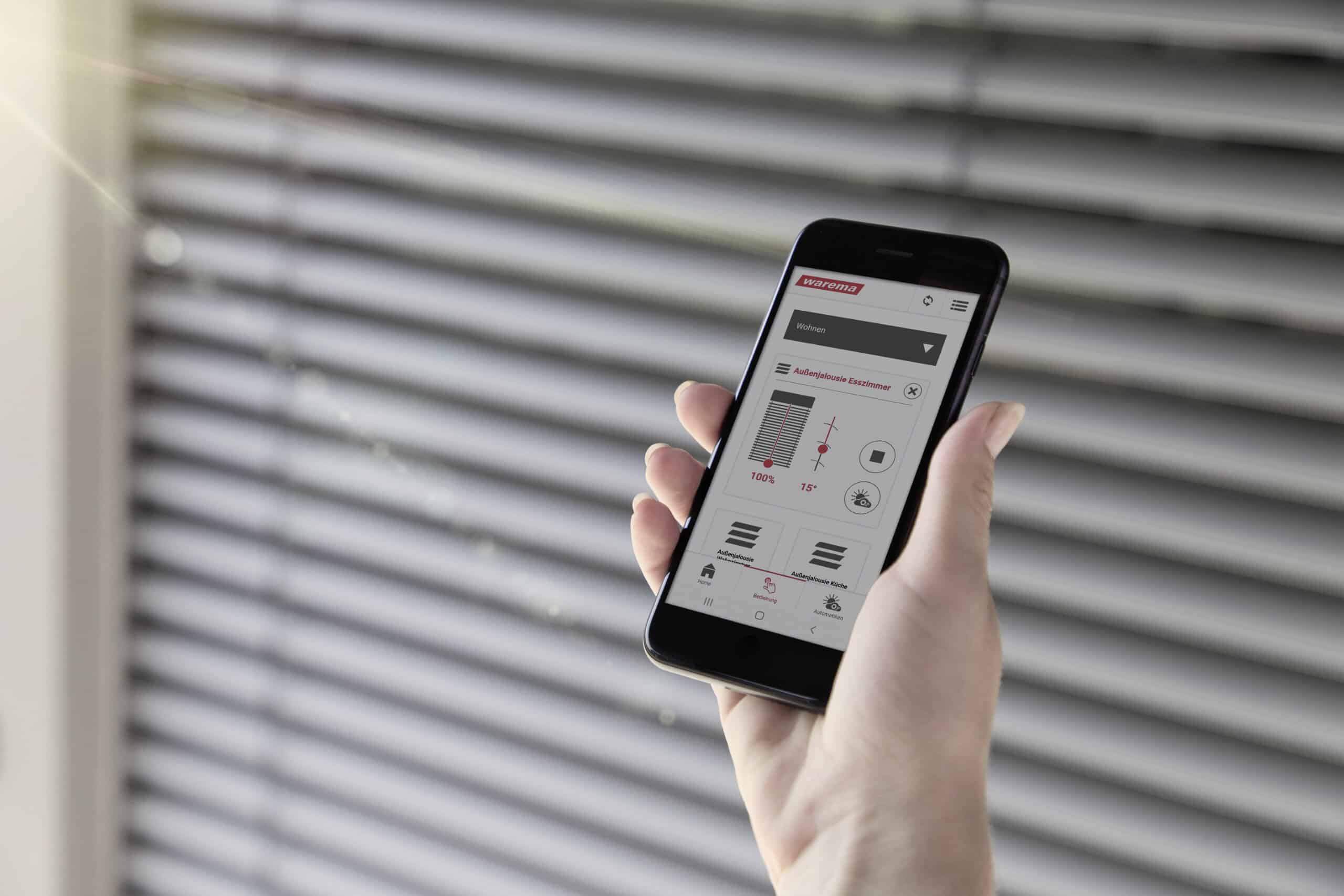 WAREMA WebControl und WMS App-Steuerung in Röttenbach