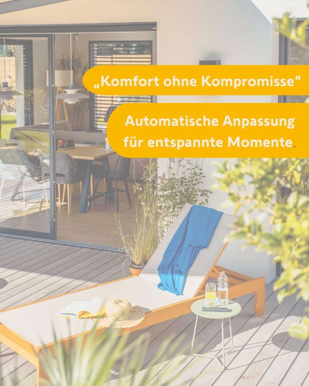 Somfy Smart Home Steuerung im Wohnbereich
