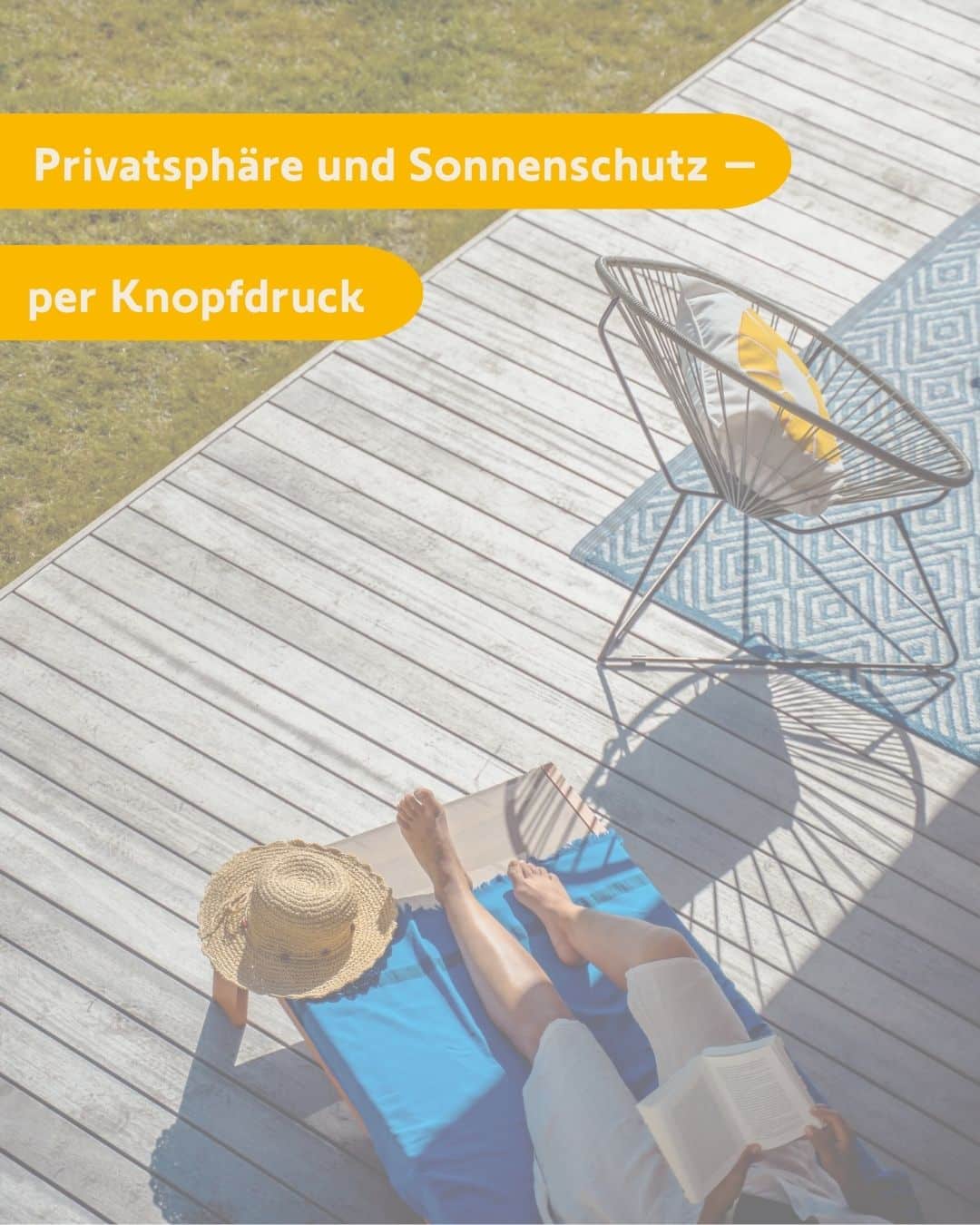 Automatisierter Sonnenschutz mit Somfy