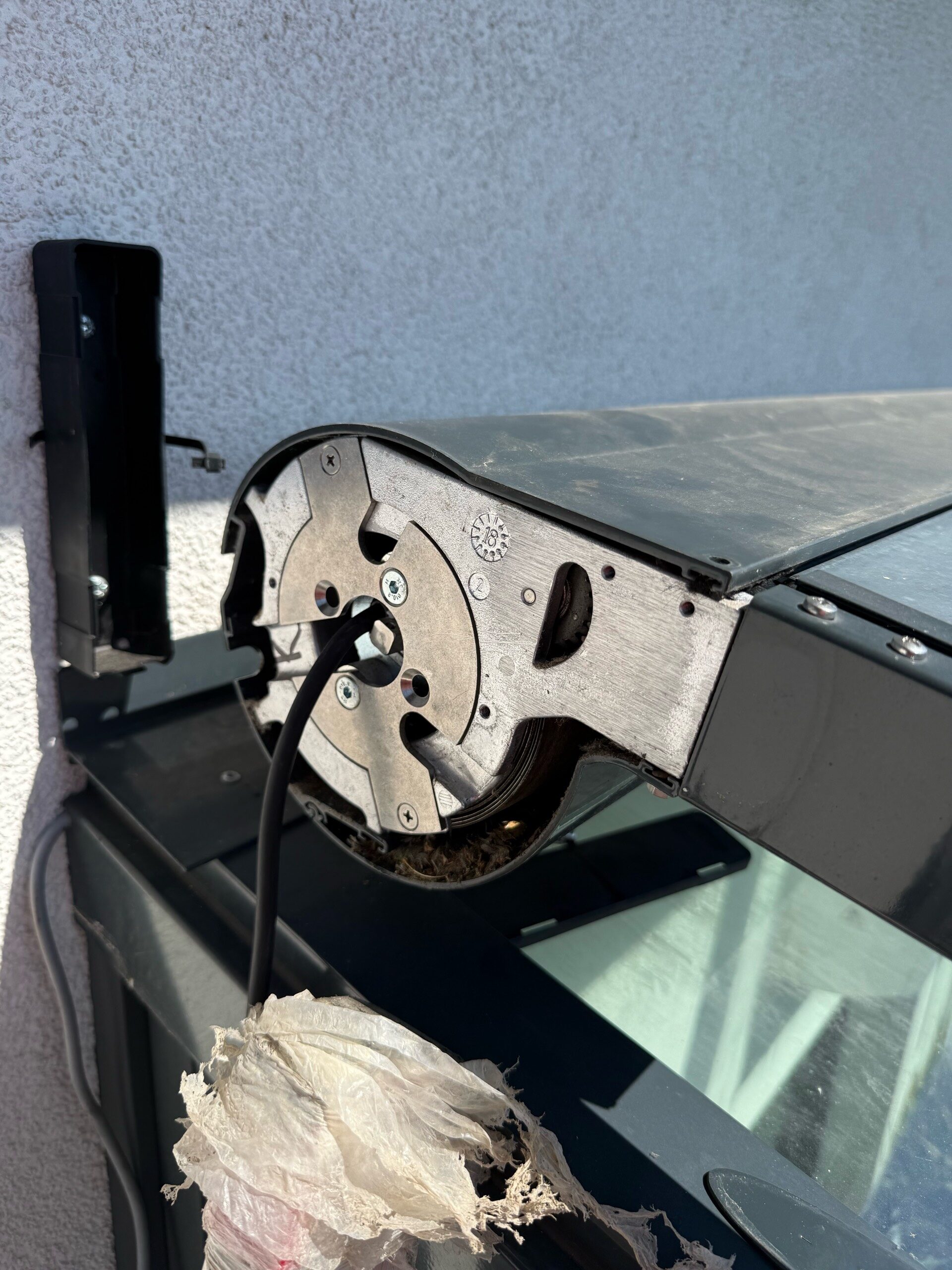 Wintergarten Reparatur – Detailaufnahme