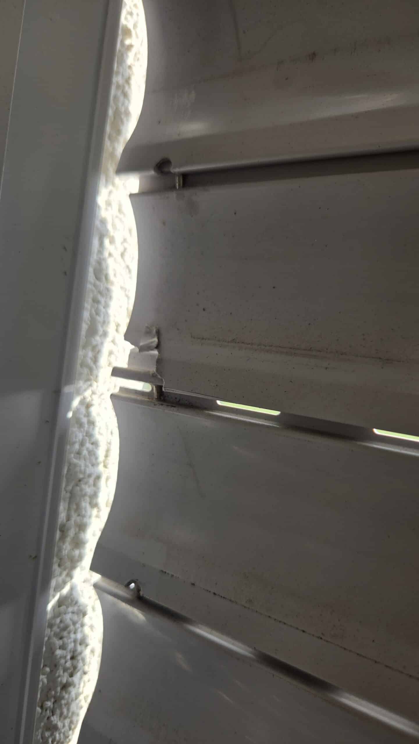 Praxisbeispiel Rollladen Reparatur in Gremsdorf bei schief laufendem Rollladen