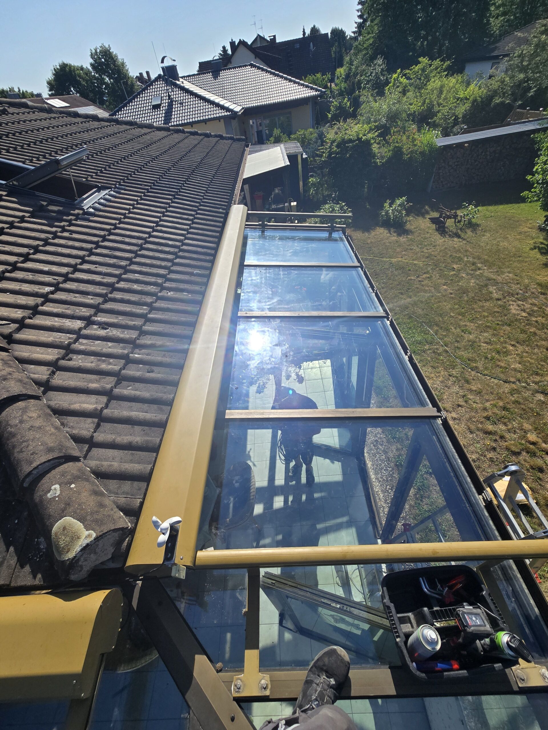 Wintergarten-Markise Reparatur – Einstellung / Reparaturset