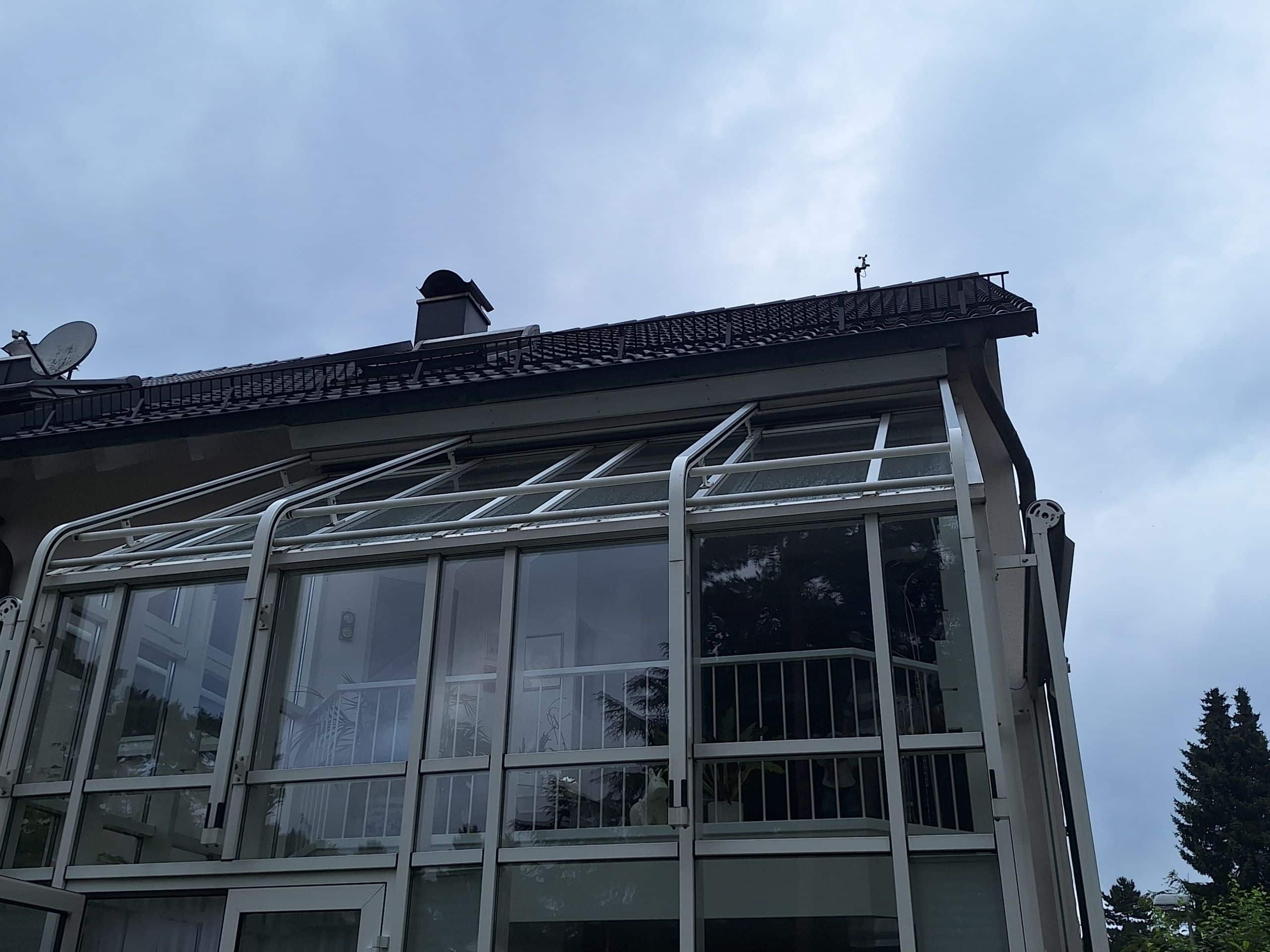 Wintergartenmarkise Reparatur Aurachtal durch MRG R. Geck