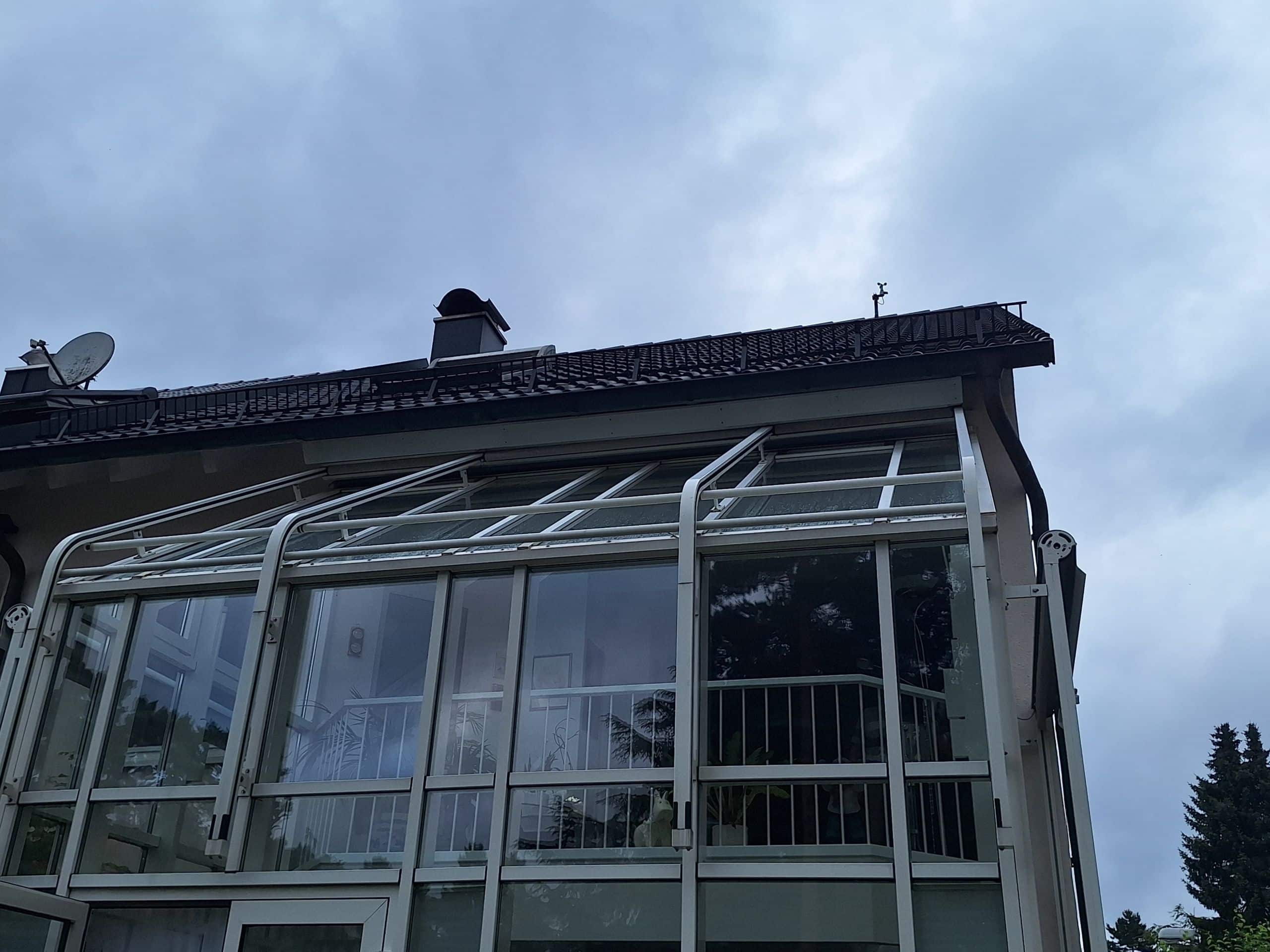 Wintergarten Markise läuft schief in Erlangen