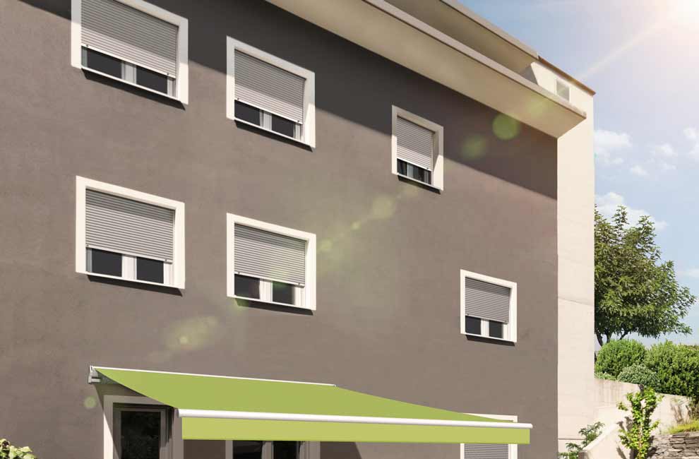 Rollladen klemmt Röttenbach – mehrere Rollläden an Fassade