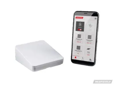 warema-wms-webcontrol-pro-smart-home-mrg-geck Warema WMS WebControl pro Zentrale mit Smartphone App-Steuerung für intelligenten Sonnenschutz – MRG Geck Rollobau.