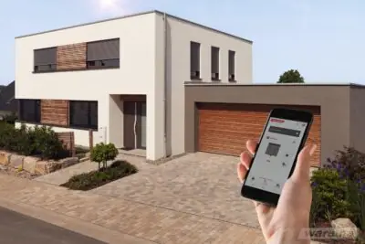 warema-smart-home-steuerung-markisen-mrg-geck Warema Smart Home App Steuerung für Rolläden und Raffstoren an einem modernen Haus – MRG Geck Rollobau.