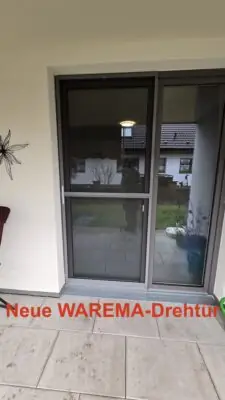 Neue Warema Fliegengitter Drehtür Röttenbach 1